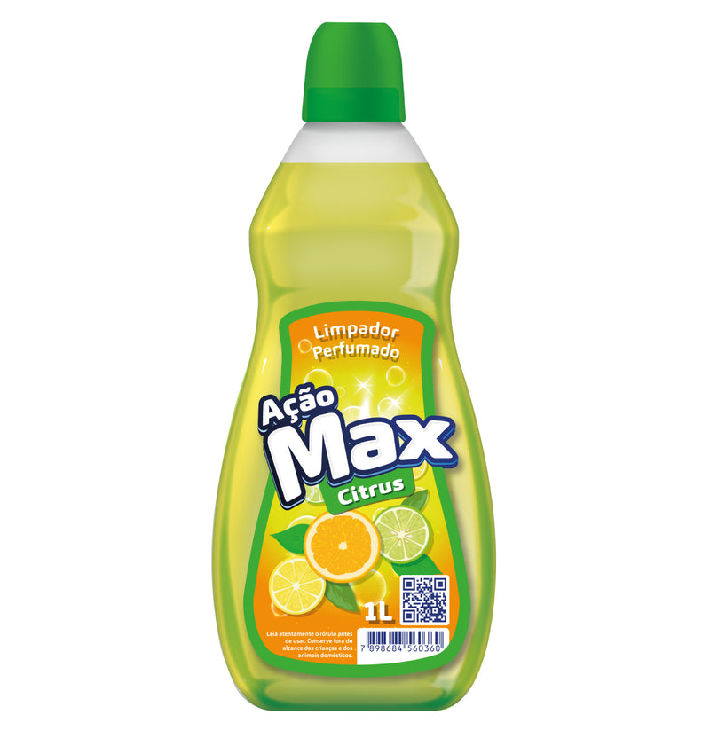 LIMPADOR PERFUMADO MAX CITRUS 1 LITRO