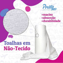 TOALHA DESCARTAVEL PRATIKO 30X38 ROLO C/ 50 TOALHAS
