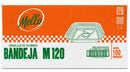 BANDEJA RETANGULAR  MELLO 500 ML  CX C/100