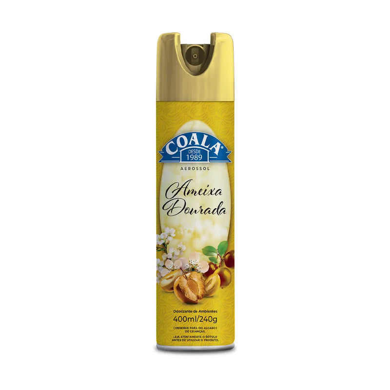 AROMATIZADOR COALA SPRAY AMEIXA DOURADA 400 ML