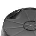 BALDE PLAST. REFORCADO VONDER 12 LITROS PRETO