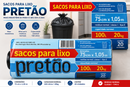 SACO LIXO PRETAO 100 LTS C/ 10 UNID.