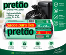 SACO LIXO PRETAO 15 LTS C/ 40 UNID.