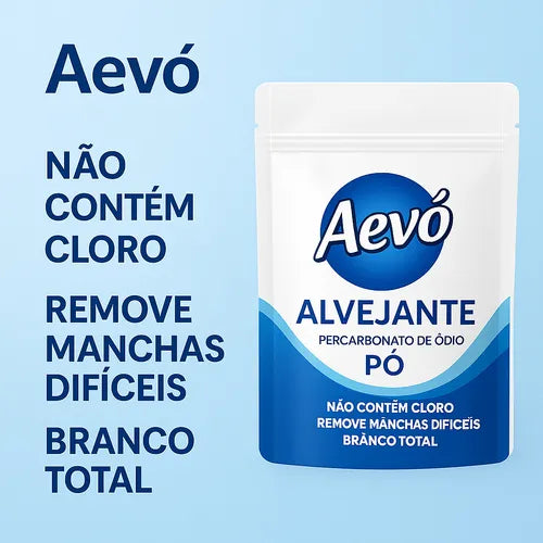 TIRA MANCHAS E ALVEJANTE SEM CLORO AEVO 1 KG
