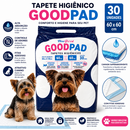 TAPETE HIGIENICO GOODPAD 60 x 60 PCT COM 30 UNID.