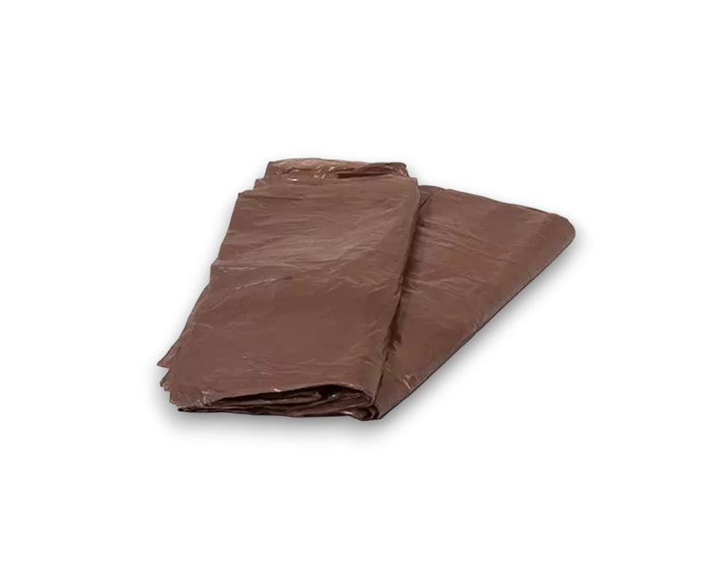 SACO LIXO COLORIDO IDEAL 110 LITROS MARROM C/100