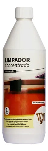 LIMPADOR CONCENTRADO MADEIRAS W&W 1 L