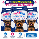 KIT PROMOCIONAL 90 TAPETES HIGIENICOS GOODPAD 60 x 60