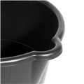 BALDE PLAST. REFORCADO VONDER 12 LITROS PRETO