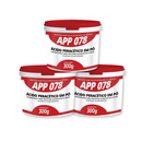 Desinfetante para produção de cerveja APP 078 pote 300 grs - kit com 3