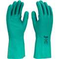 LUVA NITRILICA NITROCONFORT FORRADA IMBAT - TAM 8 / M