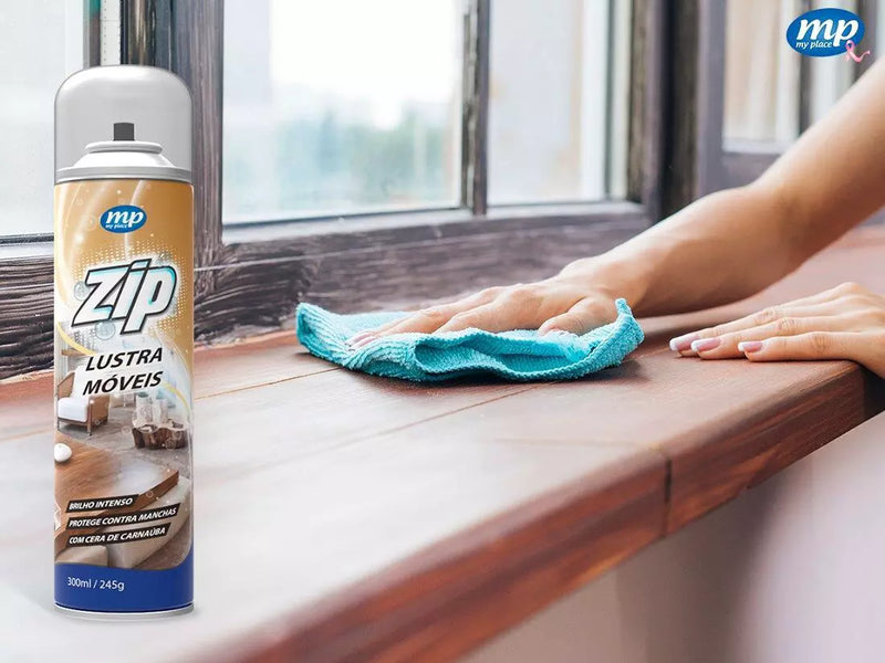 Kit Zip Clean 4 em 1 – Desengordurante, Vidros, Estofados e Móveis