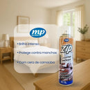 Kit Limpa Estofados + Lustra Moveis Zip Clean