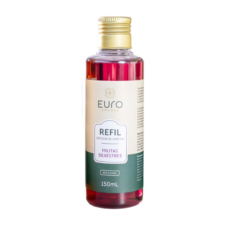 REFIL DIFUSOR EURO FRUTAS SILVESTRES 150 ML