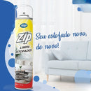 Kit Zip Clean 4 em 1 – Desengordurante, Vidros, Estofados e Móveis