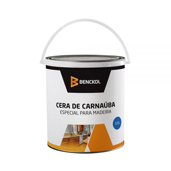 CERA DE CARNAUBA EM PASTA INCOLOR BENCKOL 900 ML
