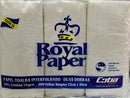 PAPEL TOALHA INTERF. ROYAL PAPER 100% CEL VIRGEM C/1000