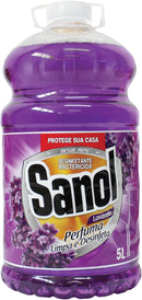 DESINFETANTE SANOL 5 LITROS LAVANDA - Unik Higiene e LimpezaUnik 105513DESINFETANTE SANOL 5 LITROS LAVANDA7896183308667