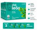 CHA LEAO HORTELA SAHCHET 15 GRS  - KIT COM 3