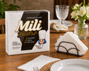 Guardanapo de Papel Mili Bistro folha dupla pequeno caixa com  36  pacotes