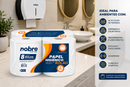PAPEL HIG. ROLAO NOBRE 8 X 300 100% CEL. VIRGEM