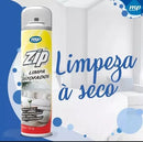 LIMPA ESTOFADOS A SECO ZIP SRAY 300 ML - Unik Higiene e LimpezaUnik50098LIMPA ESTOFADOS A SECO ZIP SRAY 300 ML7898567703334