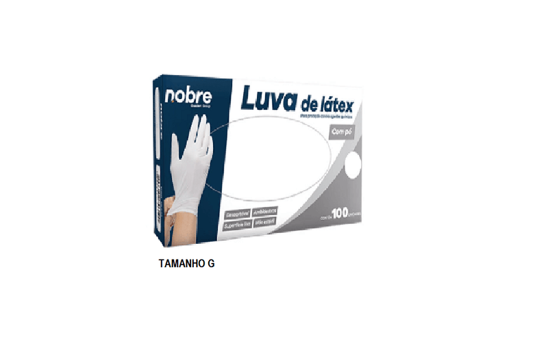 LUVA PROCEDIMENTO LATEX NOBRE - TAMANHO G - UnikUnik 37792LUVA PROCEDIMENTO LATEX NOBRE - TAMANHO G7899682746213Grande