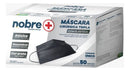 MASCARA NOBRE TRIPLA C/ RG PRETA CX COM 50 - Unik Higiene e LimpezaUnik51071MASCARA NOBRE TRIPLA C/ RG PRETA CX COM 507898513071975