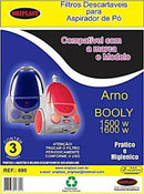 REFIL ASPIRADOR ORIPLAST ARNO BOOLY C/3 UNID. - UnikUnik 40068REFIL ASPIRADOR ORIPLAST ARNO BOOLY C/3 UNID.7898938447690