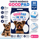 TAPETE HIGIENICO GOODPAD 60 x 60 PCT COM 30 UNID. - UnikUnik 106091TAPETE HIGIENICO GOODPAD 60 x 60 PCT COM 30 UNID.7898590072155