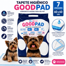 TAPETE HIGIENICO GOODPAD 60 x 60 PCT COM 7 UNID. - UnikUnik 106092TAPETE HIGIENICO GOODPAD 60 x 60 PCT COM 7 UNID.7898590070977